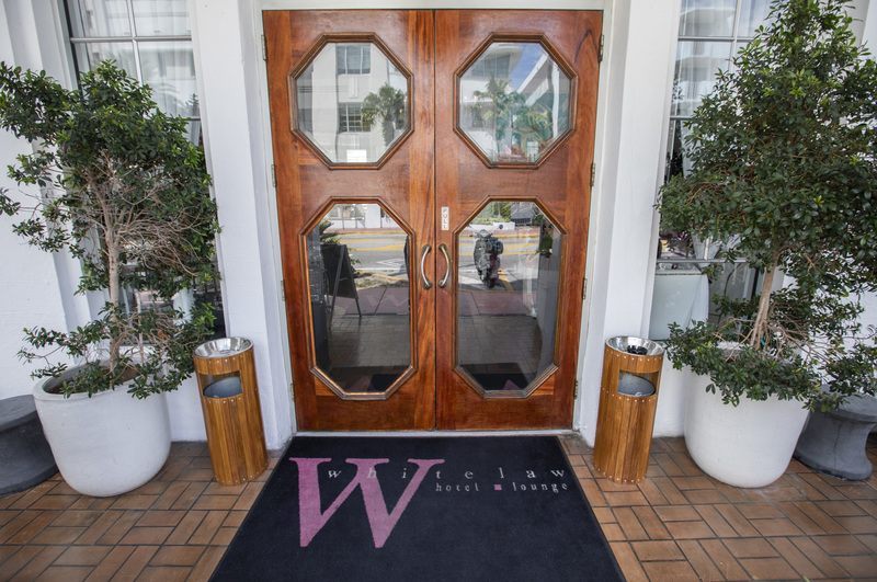 Whitelaw Hotel. Front Door